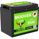 BullTron Mover 50Ah Batterie mit 50A Dauer- und 300A...
