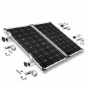 Befestigungs-Set für 2 Solarmodule - für...