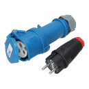 Kalle Adapterkabel Schuko 1,5mm&sup2; auf CEE 230V IP44 15 Meter