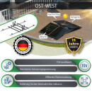 All In One Flachdach Montagesystem f&uuml;r Balkonkraftwerke