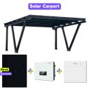 Solar Carport Doppelcarport N-Type Aluminium Bausatz...