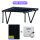 Solar Carport Doppelcarport N-Type Aluminium Bausatz RAL9004 (schwarz)