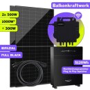 1000W Balkonkraftwerk mit Marstek Venus-E Wechselrichter...