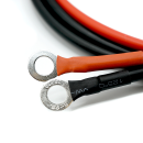 WATTSTUNDE&reg; 10mm&sup2; Batterieanschlu&szlig;kabel BAKA40 mit 40A Sicherung und Polklemmen