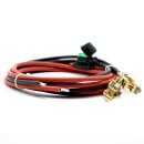 WATTSTUNDE&reg; 6mm&sup2; Batterieanschlu&szlig;kabel BAKA30 mit 30A Sicherung und Polklemmen im Set