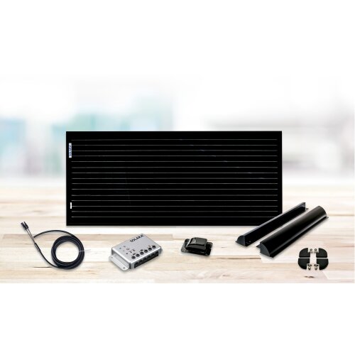 SOLARA Profi Pack – Komplettset mit Solara S-Serie Solarmodul, Solara SR340E Laderegler 190W