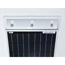 SOLARA Montagespoiler &ndash; ABS Haltespoiler f&uuml;r Solarmodule, UV-best&auml;ndig, Set mit 2 St&uuml;ck, 35 cm, inkl. Schrauben, ideal f&uuml;r Wohnmobile &amp; Boote