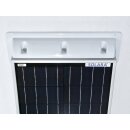 SOLARA Montagespoiler &ndash; ABS Haltespoiler f&uuml;r Solarmodule, UV-best&auml;ndig, Eckprofil, Set mit 4 St&uuml;ck, inkl. Schrauben, ideal f&uuml;r Wohnmobile &amp; Boote