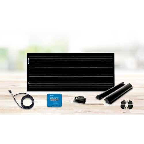 SOLARA Premium Pack MPPT – Hochwertiges Komplettset mit Solara S-Serie Solarmodul, Victron MPPT-Laderegler 190W