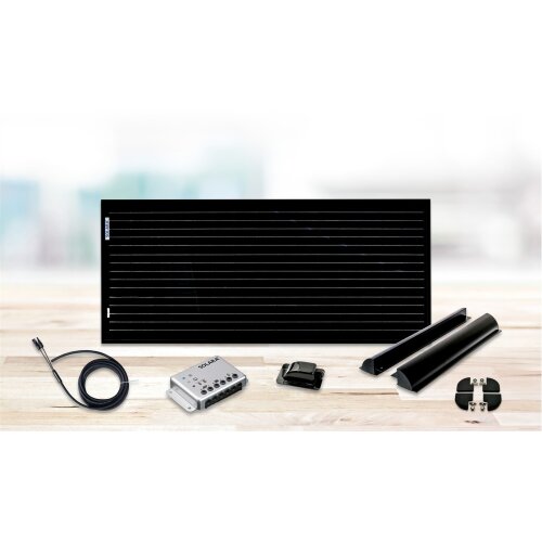 SOLARA Profi Pack – Komplettset mit Solara S-Serie Solarmodul, Solara SR340E Laderegler 190W