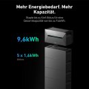 3x Anker SOLIX BP1600 Expansion Batteriespeicher f&uuml;r Balkonkraftwerke 1600Wh