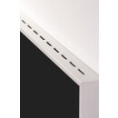 K&ouml;nighaus Infrarot Spiegelheizung 600W wei&szlig;er Rahmen Hybrid-600