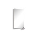 K&ouml;nighaus Infrarot Spiegelheizung 600W wei&szlig;er Rahmen Hybrid-600