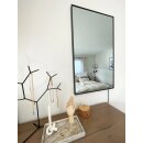 K&ouml;nighaus Infrarot Spiegelheizung 600W wei&szlig;er Rahmen Hybrid-600