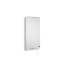 K&ouml;nighaus Infrarot Spiegelheizung 800W wei&szlig;er Rahmen Hybrid-800