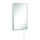 K&ouml;nighaus Infrarot Spiegelheizung 800W wei&szlig;er Rahmen Hybrid-800