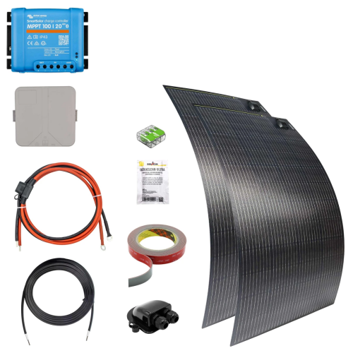270 W SOLA Flex Mono Wohnmobil Solaranlage Komplettset