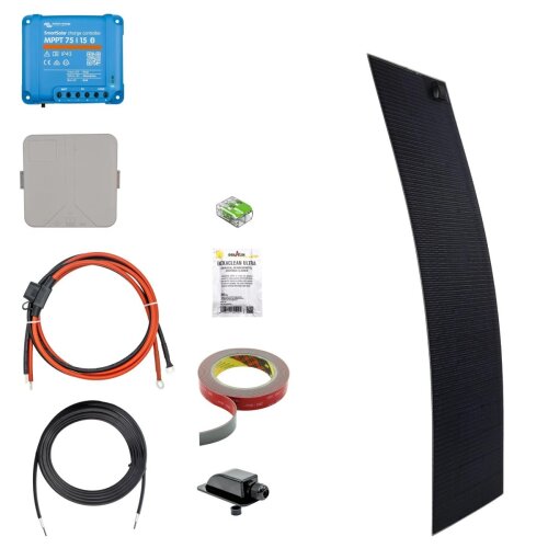 160 W SOLA Flex Daylight Wohnmobil Solaranlage Komplettset