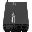 BullTron 12V / 2000W Wechselrichter Standard mit Display...