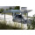 Premium Carport Anthrazit 3094 x 5620 mm - Polycarbonat weiß gestreift