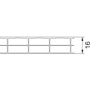 Premium Carport Anthrazit 3094 x 5620 mm - Acryl klima blue