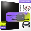 2000W Balkonkraftwerk mit 800W Wechselrichter TSOL-M800