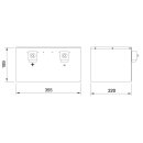 350Ah BullTron Polar LiFePO4 12.8V Akku mit Smart Doppel-BMS, Bluetooth App und Heizung