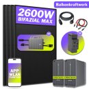 2000W Balkonkraftwerk mit Marstek Speicher 4,48 kWh und...
