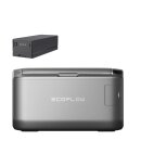 EcoFlow GLACIER Classic 35L Set - K&uuml;hl und Gefrierbox mit 298 Wh Batterie
