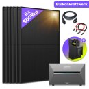 Balkonkraftwerk 2000W-4000W mit Anker Solarbank 3...