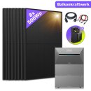 Balkonkraftwerk 2000W-4000W mit Anker Solarbank 3 Komplettset mit Montagepaket