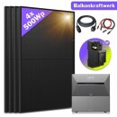 Balkonkraftwerk 2000W-4000W mit Anker Solarbank 3 Komplettset mit Montagepaket