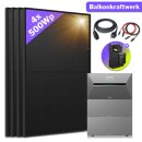 Balkonkraftwerk 2000W-4000W mit Anker Solarbank 3 Komplettset mit Montagepaket