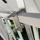Solar-Balkonhalterung mit 30&deg; Neigung Quadratischer Haken