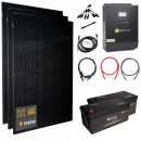 EasyAutark 1320Wp Solar-Komplettpaket mit 3000W Wechselstrom