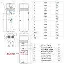 TESY AquaThermica Pro 200L Brauchwasser-W&auml;rmepumpe ohne W&auml;rmetauscher