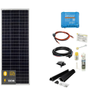 130 W SOLA Frame Mono Wohnmobil Komplettset schwarz