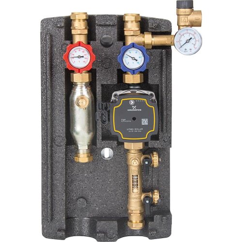 Sunex GPS Solarpumpenstation mit Grundfos PWM-Technologie und Durchflussregler