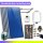 SUNEX AMX 2.0 Solarkomplettset (2,03–10,15m²) Aufständung für Flachdach 25m AMX 2.0 10,15m²