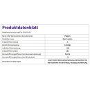 Plamen Glas Franklin Kaminofen &ndash; Klassischer Gusskamin mit Glasfront, 11kW