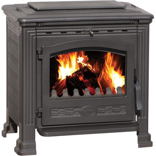Plamen Gusskaminofen Tena 9,5kW – Massiver Holzofen...