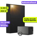 2000W Balkonkraftwerk mit 2110Wh Stromspeicher - FoxESS...