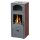 Plamen Laguna Kaminofen braun 8 kW mit Herdplatte – Holzofen aus Guss