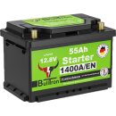 BullTron 55Ah Polar Starter LiFePO4 12.8V &ndash; Hochleistung bei extremen Bedingungen