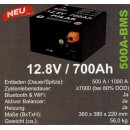 Bulltron LiFePO₄ Wohnmobil Batterie 12,8 V 700 Ah –...
