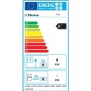 Plamen Gala Kaminofen Schwarz 8 kW &ndash; Gusseisenofen, Energieeffizienz A+, raumluftunabh&auml;ngig