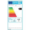 Kaminofen Hitze SIGA 6,5 kW &ndash; moderner Eckkaminofen mit A+ Effizienz, externe Luftzufuhr &amp; gro&szlig;e Sichtscheibe