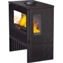 Plamen Eco 50 Kaminofen &ndash; 12 kW Holzofen aus Gusseisen mit Panoramascheibe, effizient &amp; modern