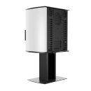 HITZE CANE SF-W Kaminofen 6,5 kW freistehend &ndash; wei&szlig; &ndash; effizient &amp; modern, BImSchV Stufe II