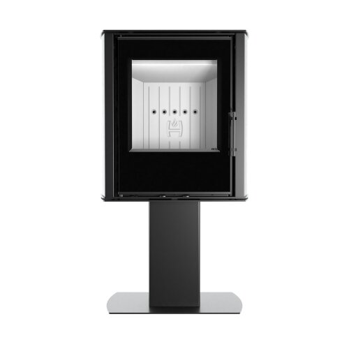 HITZE CANE SF Kaminofen 6,5 kW freistehend – schwarz – effizient & modern, BImSchV Stufe II